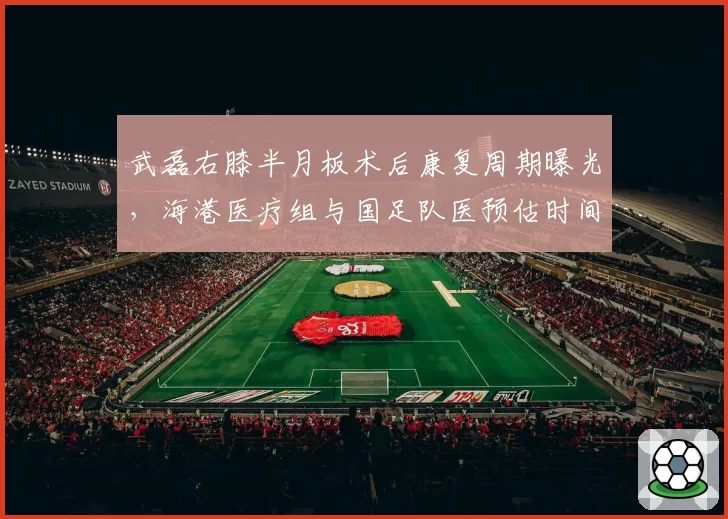 武磊右膝半月板术后康复周期曝光,海港医疗组与国足队医预估时间差四周