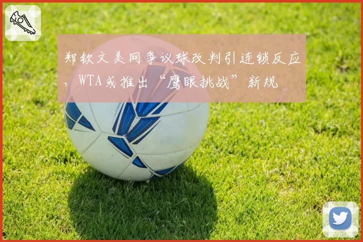 郑钦文美网争议球改判引连锁反应,WTA或推出“鹰眼挑战”新规